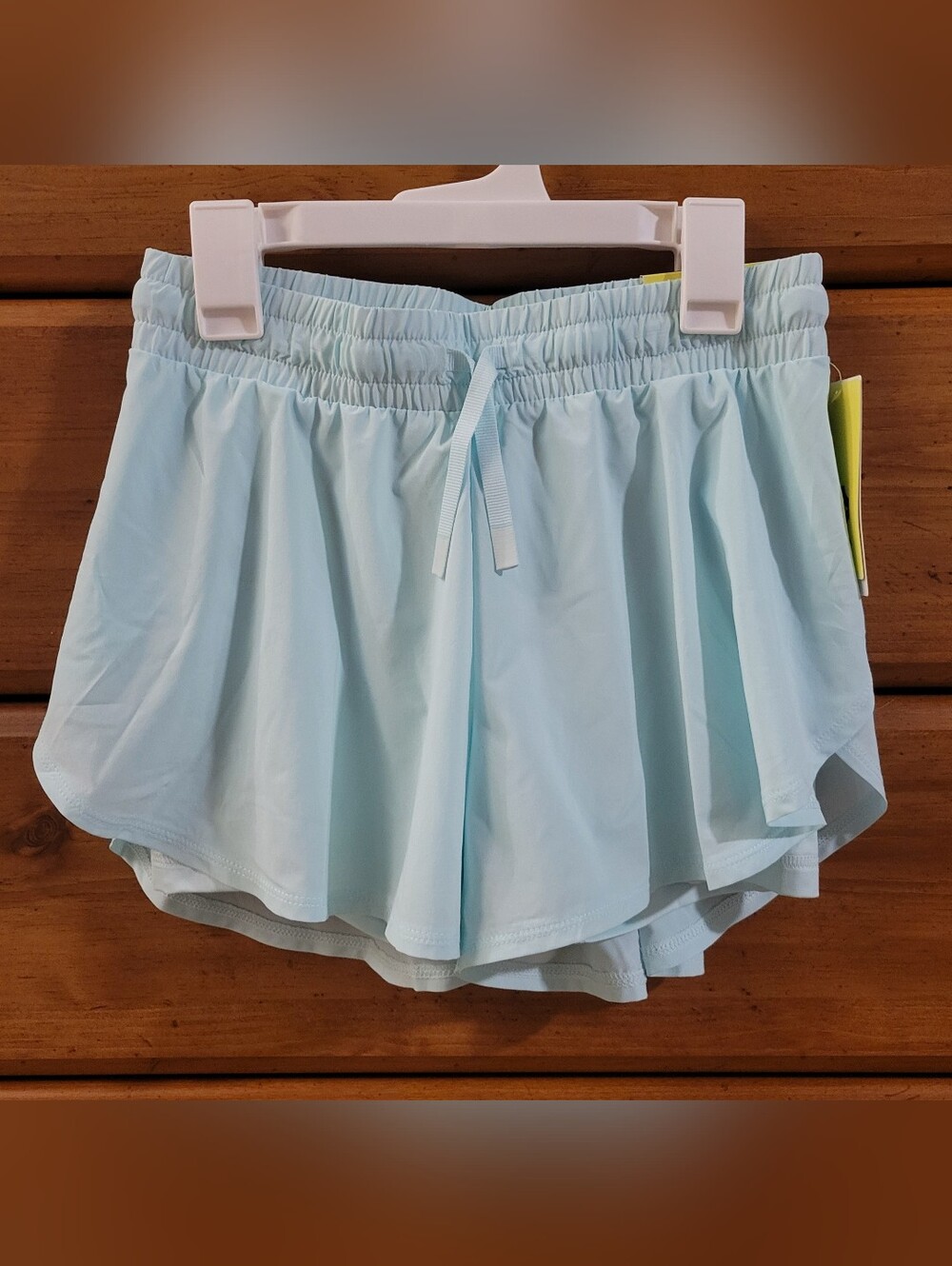 all in motion Mint Green Girls' Athletic Shorts with Drawstring